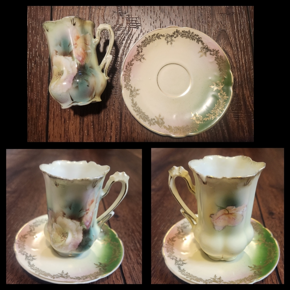 VTG R.S. Prussia Tea Cup & Saucer